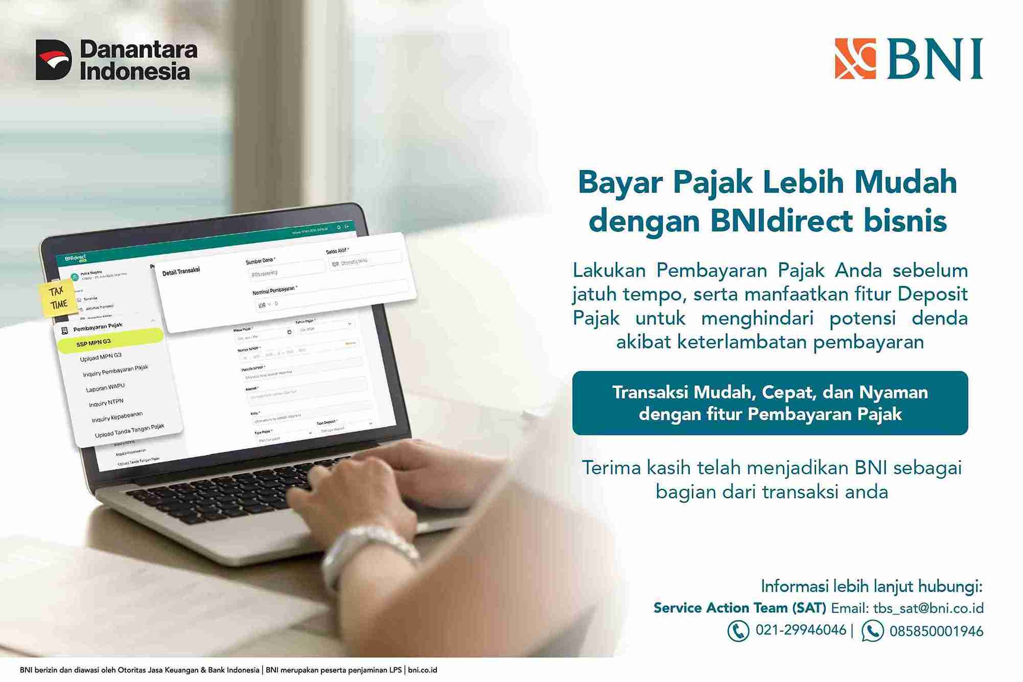 Pengumuman BNI